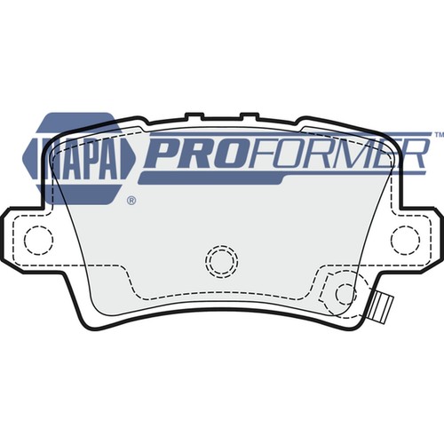 Brake pads set for honda - brake, civic
