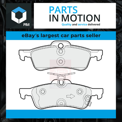 Brake pads set - brake,