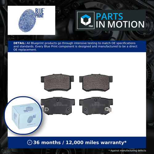 Brake pads set fits honda - brake,