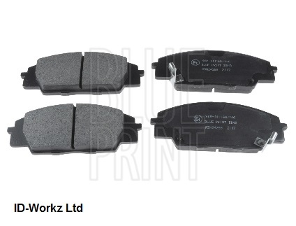 Brake pads set - (front), for