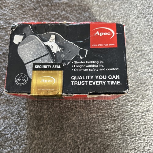 Apec pad1511 rear brake pads - pad1511,