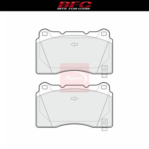 Rear brake pads - rear,