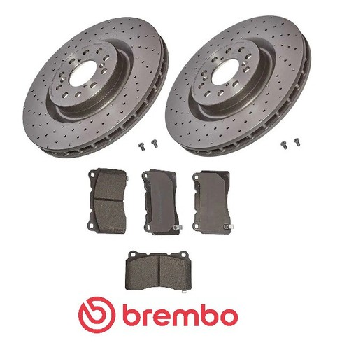 Front brembo brake discs pair - brembo,