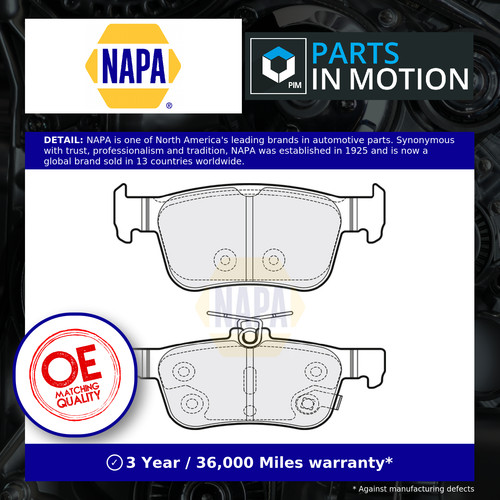 Brake pads set fits honda - pads,