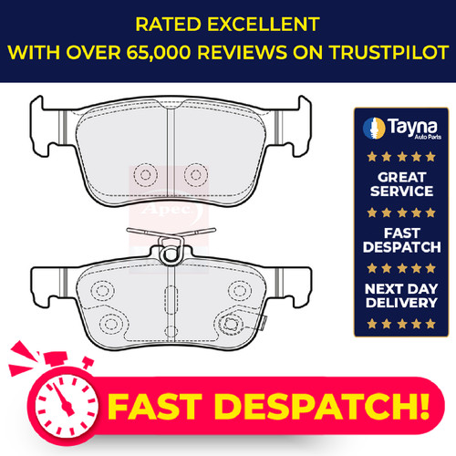 Brake pads set fits honda - brake,