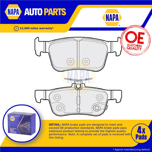 Brake pads set fits honda - brake,