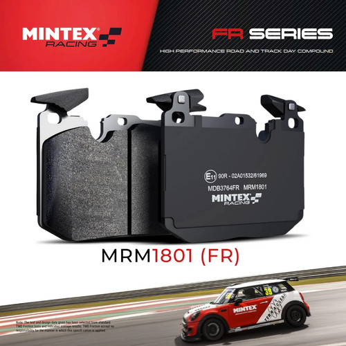 Mintex racing mrm1801 - mrm1801, front