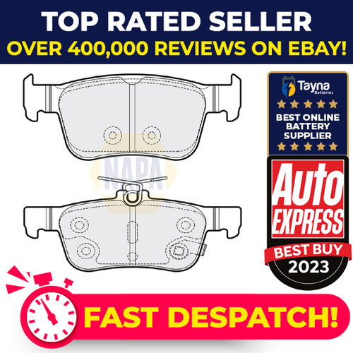 Brake pads set - brake, honda